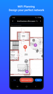 اسکرین شات 5 برنامه NetSpot WiFi Heat Map Analyzer