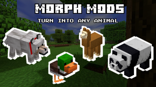 اسکرین شات برنامه Morph Mod for Minecraft PE 2