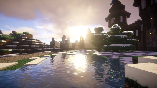 اسکرین شات برنامه Mod realistic shader minecraft 3