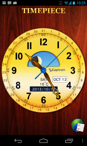 اسکرین شات برنامه Clock Widget (Pro Edition) 3