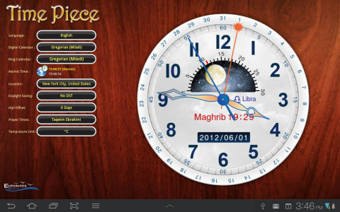 اسکرین شات برنامه Clock Widget (Pro Edition) 6