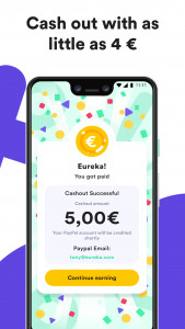 اسکرین شات برنامه Eureka: Earn money for surveys 3