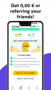 اسکرین شات برنامه Eureka: Earn money for surveys 5