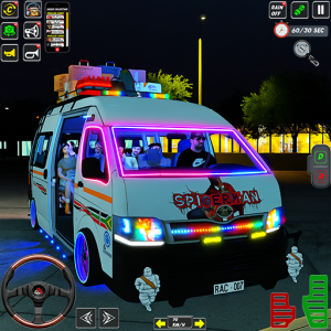 اسکرین شات 1 بازی Van Simulator Offroad Game