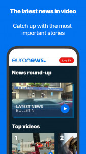 اسکرین شات برنامه Euronews - Daily breaking news 3