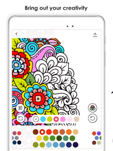 اسکرین شات برنامه MyColorful – Coloring Book for Adults 6