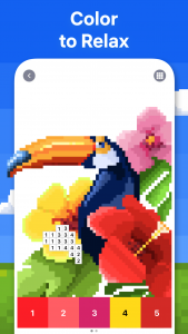 اسکرین شات بازی Pixel Art - Color by Number 1