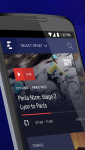 اسکرین شات برنامه Eurosport Player - Live Sport Streaming App 1