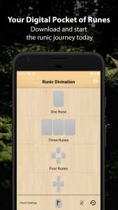 اسکرین شات برنامه Runic Divination - Runes Tarot 5