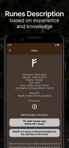 اسکرین شات 3 برنامه Runic Formulas: Runes, Amulets