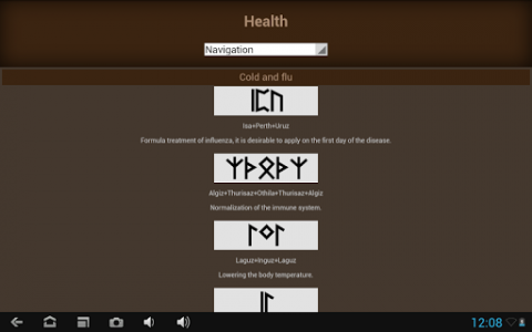 اسکرین شات برنامه Runic Formulas - Book of Runes, BindRunes, Amulets 6