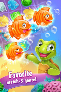 اسکرین شات بازی Mermaid - treasure match-3 7