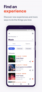 اسکرین شات برنامه Eventbrite – Discover events 1