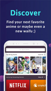 اسکرین شات برنامه Kitsu: Anime & Manga Tracker 5