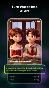 اسکرین شات 4 برنامه GoArt - Ghibli Style AI Image