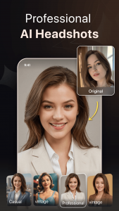 اسکرین شات برنامه PortraitMe - AI Headshot Pro 1