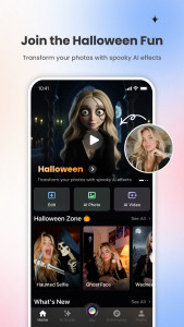 اسکرین شات 1 برنامه Fotor - AI Agent Photo Editor