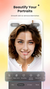 اسکرین شات 5 برنامه Fotor - AI Photo Editor