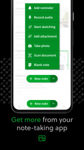 اسکرین شات برنامه Evernote - Note Organizer 7