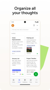 اسکرین شات 2 برنامه Evernote - Note Organizer