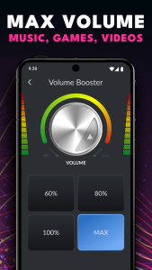 اسکرین شات برنامه Volume Booster: Sound Booster 5