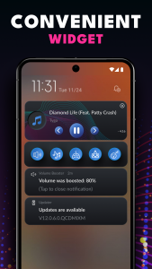 اسکرین شات برنامه Volume Booster: Sound Booster 7