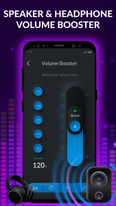 اسکرین شات برنامه Volume Booster: Sound Booster 4
