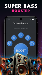 اسکرین شات 2 برنامه Volume Booster: Sound Booster