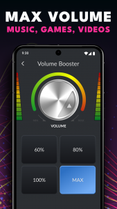 اسکرین شات 5 برنامه Volume Booster: Sound Booster