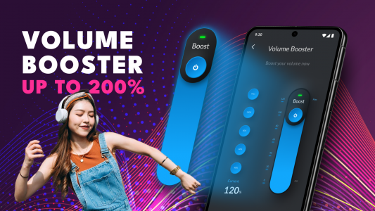 اسکرین شات 1 برنامه Volume Booster: Sound Booster