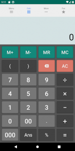 اسکرین شات برنامه All-in-one Calculator 1