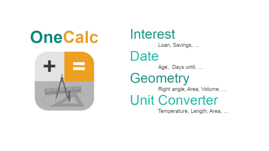 اسکرین شات برنامه OneCalc: All-in-one Calculator 2