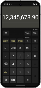 اسکرین شات برنامه Calculator: SimpleCalc 2