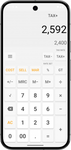 اسکرین شات برنامه Calculator: SimpleCalc 3