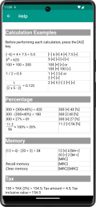 اسکرین شات 4 برنامه CITIZEN Calculator