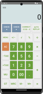 اسکرین شات 3 برنامه CITIZEN Calculator