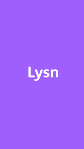 اسکرین شات 1 برنامه Lysn