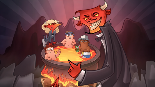 اسکرین شات 7 بازی Idle Evil Clicker: Hell Tap