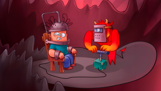 اسکرین شات 6 بازی Idle Evil Clicker: Hell Tap