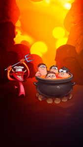 اسکرین شات بازی Idle Evil Clicker: Hell Tap 2