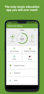 اسکرین شات 1 برنامه Perfect Ear: Music & Rhythm
