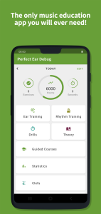 اسکرین شات 1 برنامه Perfect Ear: Music & Rhythm