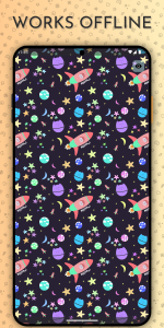 اسکرین شات برنامه Cute Wallpapers - Kawaii 2