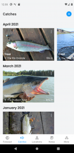 اسکرین شات برنامه Angler: The Fishing App 4