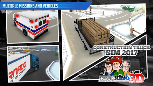 اسکرین شات بازی Construction Truck Sim 2017 1
