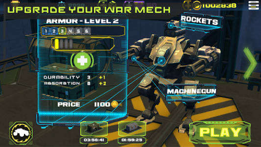 اسکرین شات بازی War Titans - Mech & Tank Combat 4