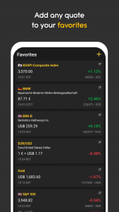 اسکرین شات برنامه Stock Market Tracker Exchanges 5