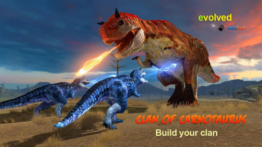 اسکرین شات بازی Clan of Carnotaurus 1