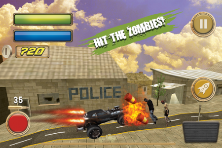 اسکرین شات بازی Zombie Madness – Zombie Racing Game 7