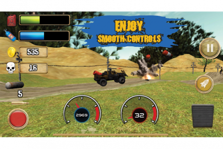 اسکرین شات بازی Zombie Madness – Zombie Racing Game 4